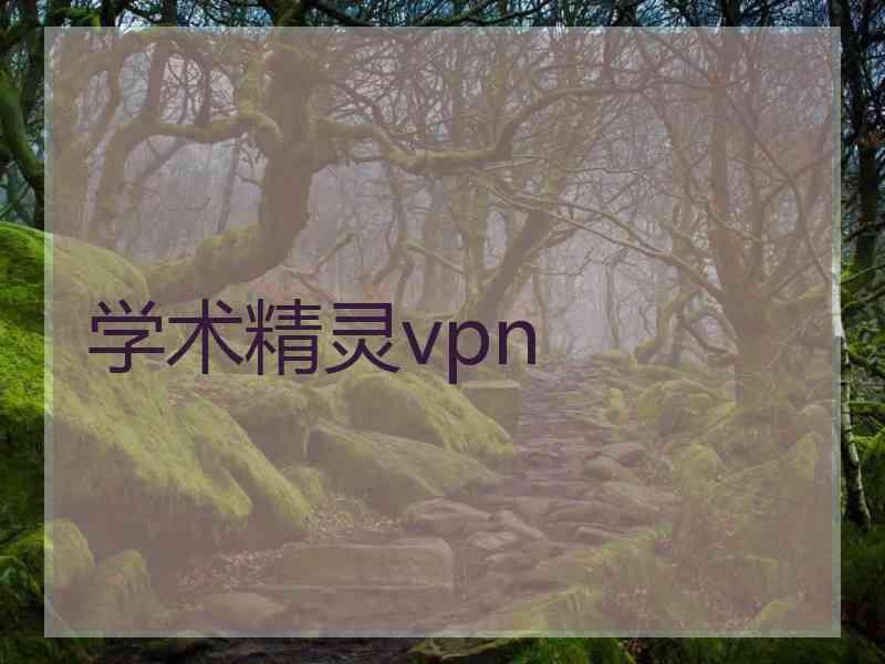 学术精灵vpn