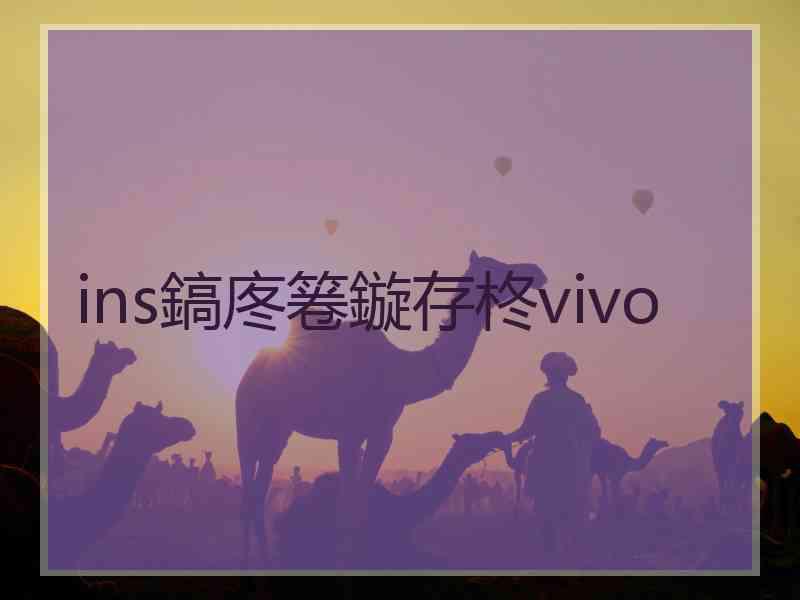 ins鎬庝箞鏇存柊vivo