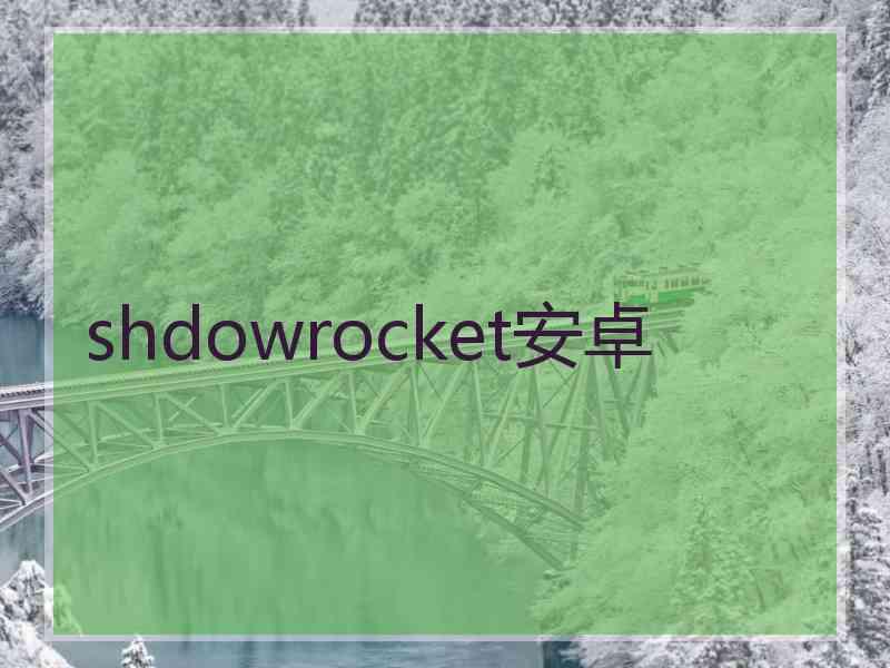 shdowrocket安卓