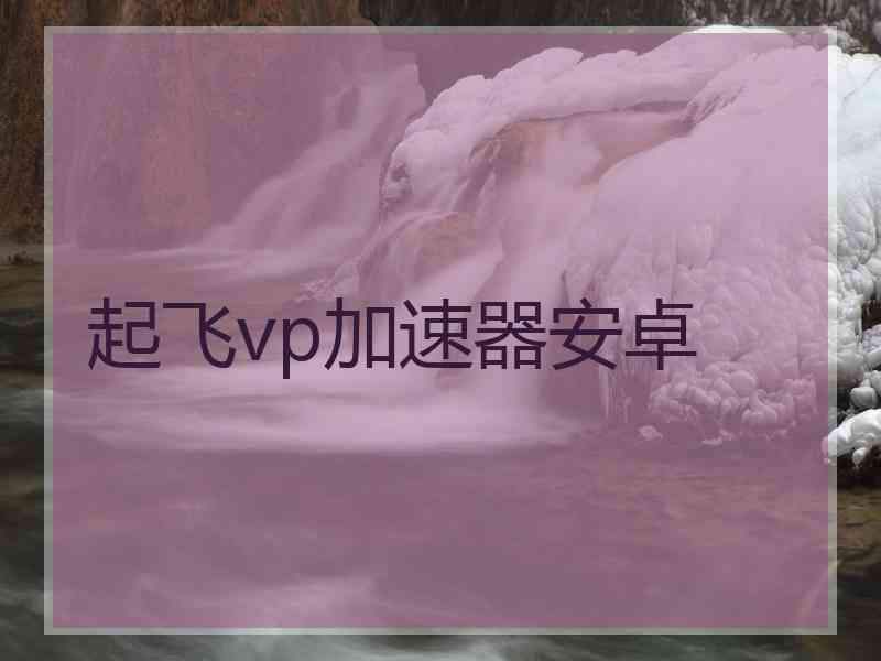 起飞vp加速器安卓