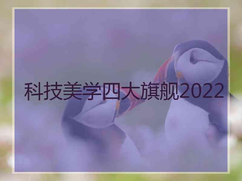 科技美学四大旗舰2022