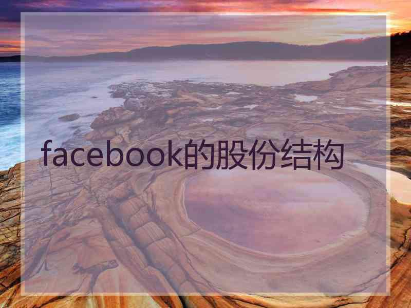 facebook的股份结构