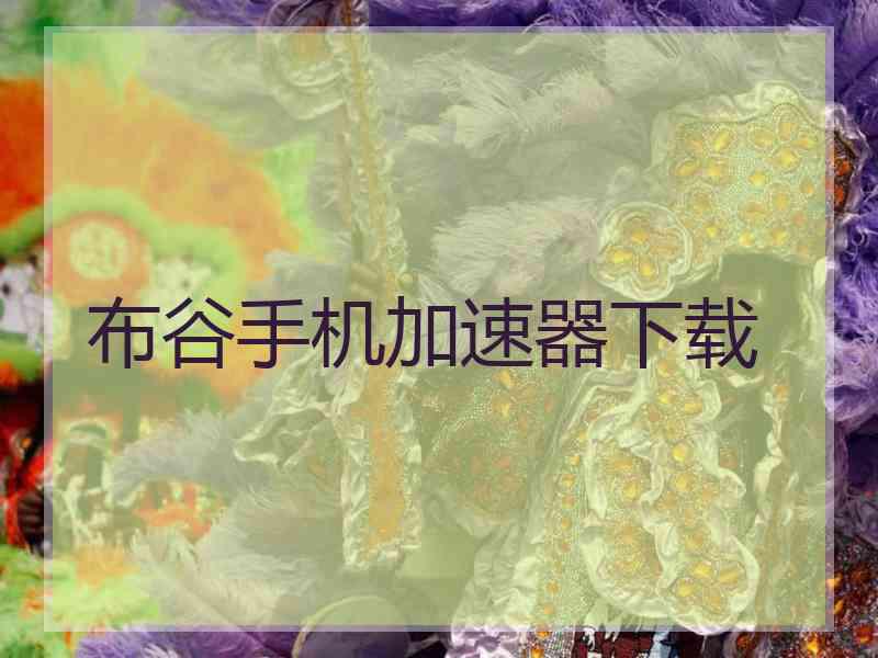 布谷手机加速器下载