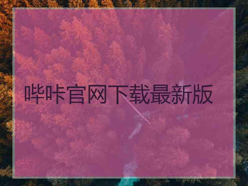 哔咔官网下载最新版