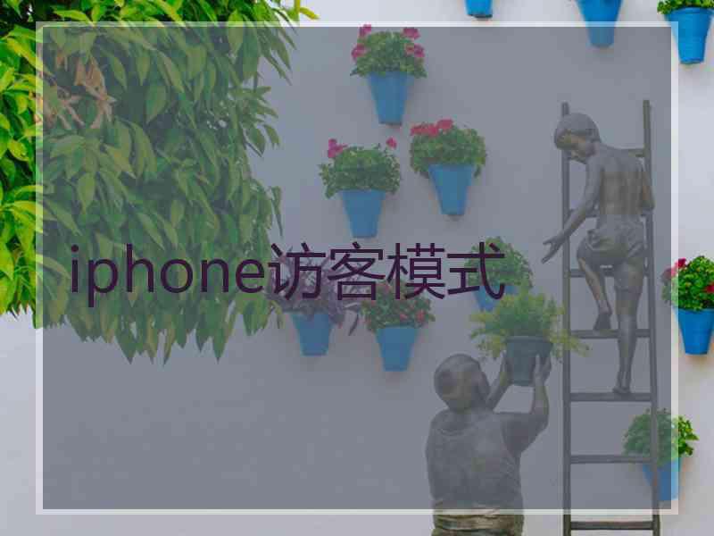 iphone访客模式