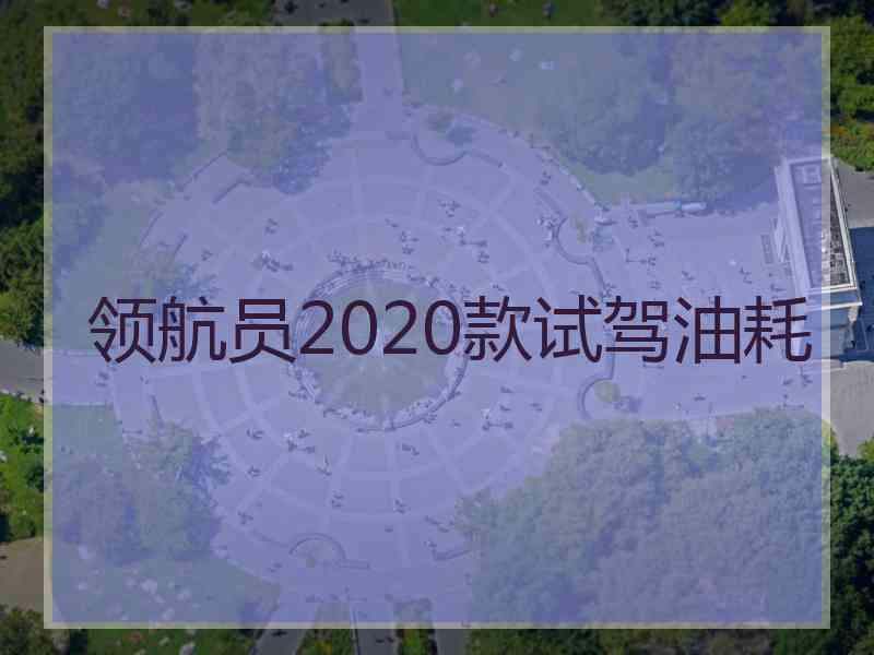 领航员2020款试驾油耗