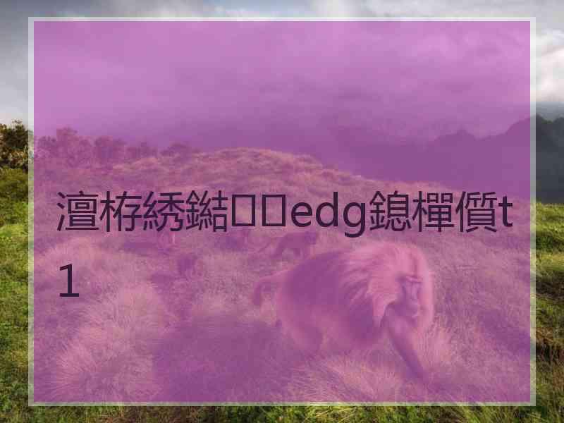 澶栫綉鐑edg鎴樿儨t1