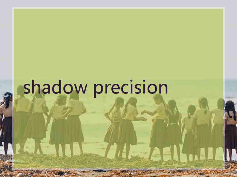 shadow precision