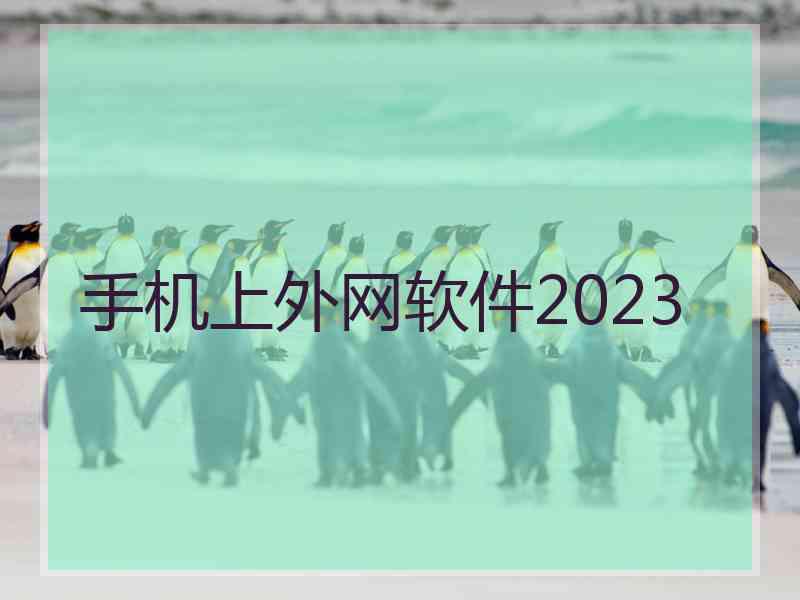 手机上外网软件2023