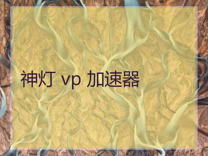 神灯 vp 加速器