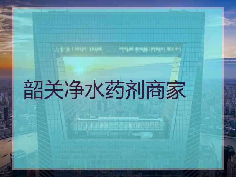 韶关净水药剂商家