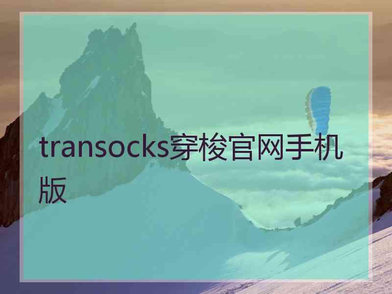 transocks穿梭官网手机版