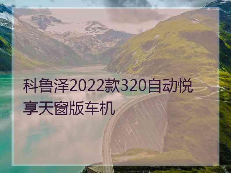 科鲁泽2022款320自动悦享天窗版车机