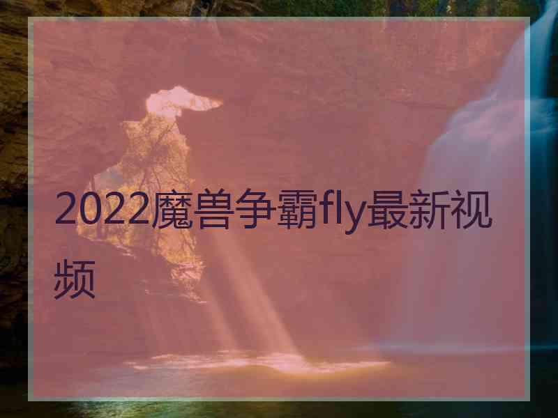 2022魔兽争霸fly最新视频