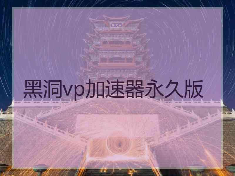 黑洞vp加速器永久版