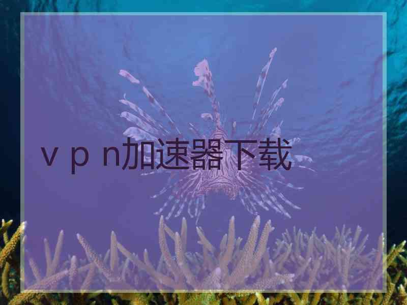 v p n加速器下载