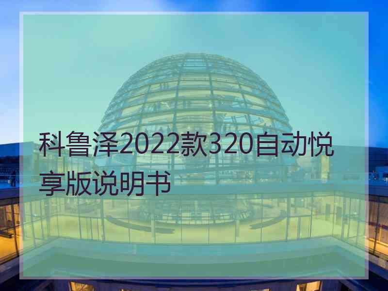 科鲁泽2022款320自动悦享版说明书