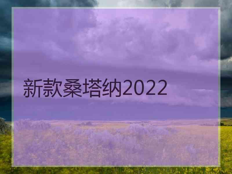 新款桑塔纳2022