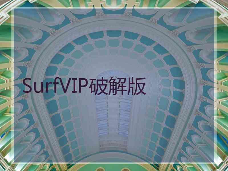 SurfVIP破解版