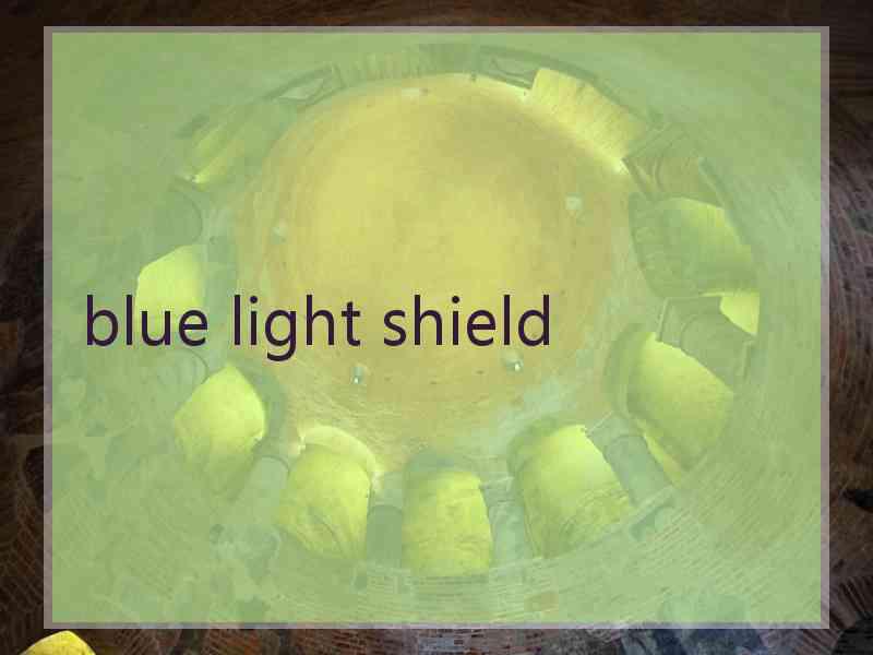 blue light shield