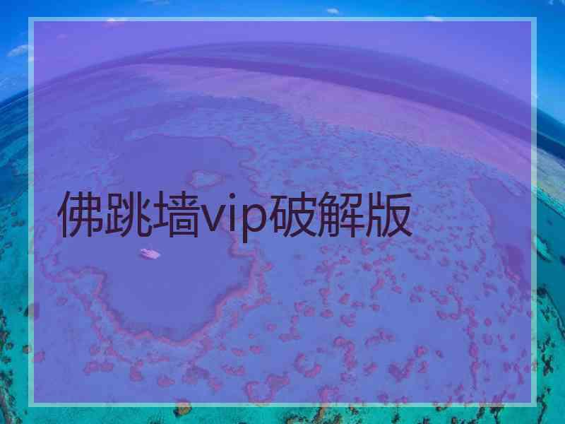 佛跳墙vip破解版