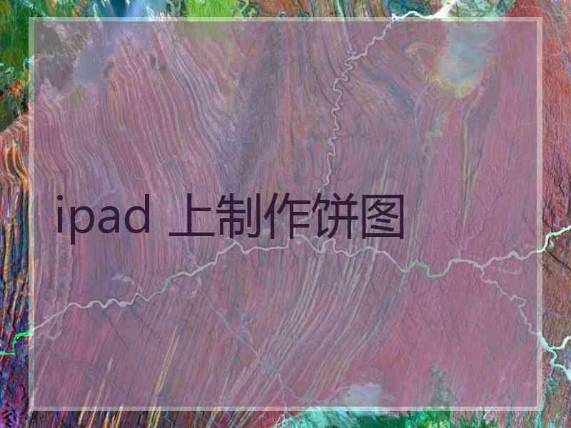 ipad 上制作饼图