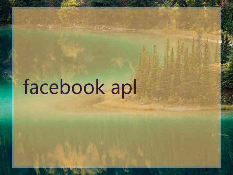 facebook apl