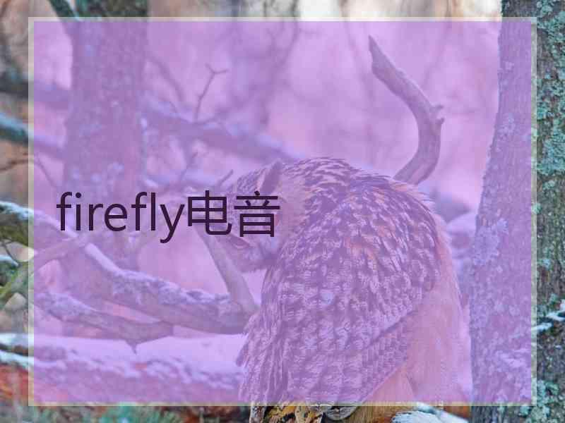 firefly电音