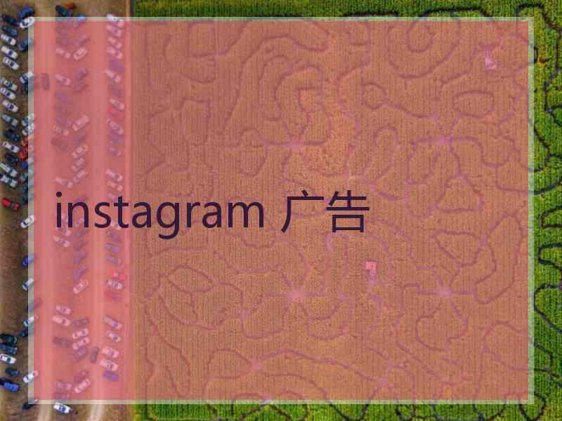 instagram 广告