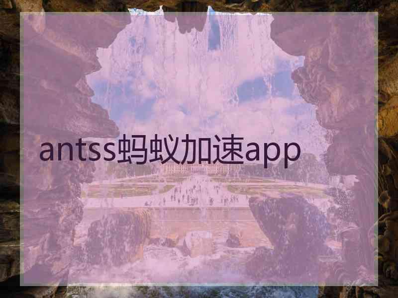 antss蚂蚁加速app