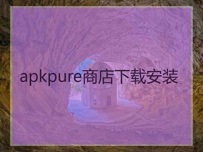 apkpure商店下载安装