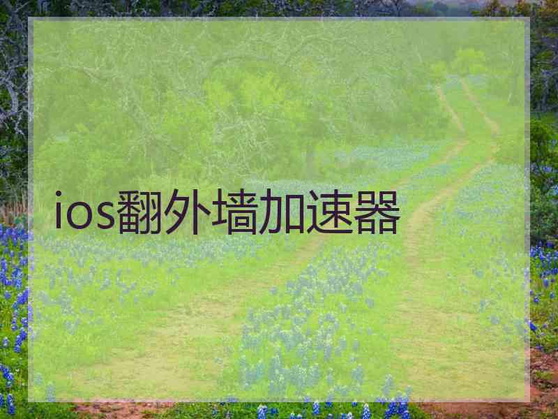 ios翻外墙加速器