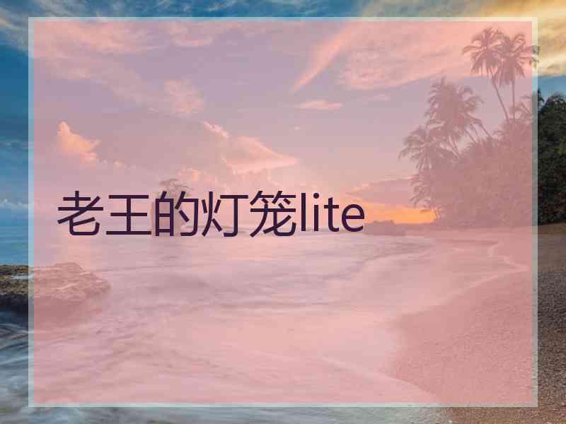 老王的灯笼lite