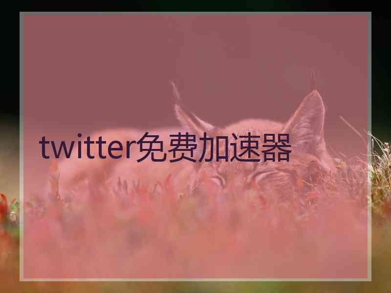 twitter免费加速器