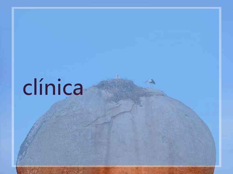 clínica