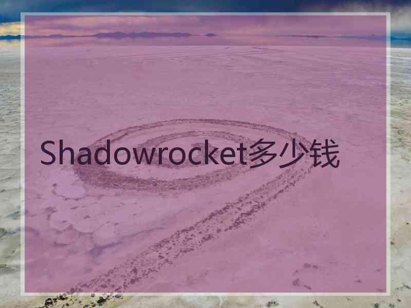 Shadowrocket多少钱