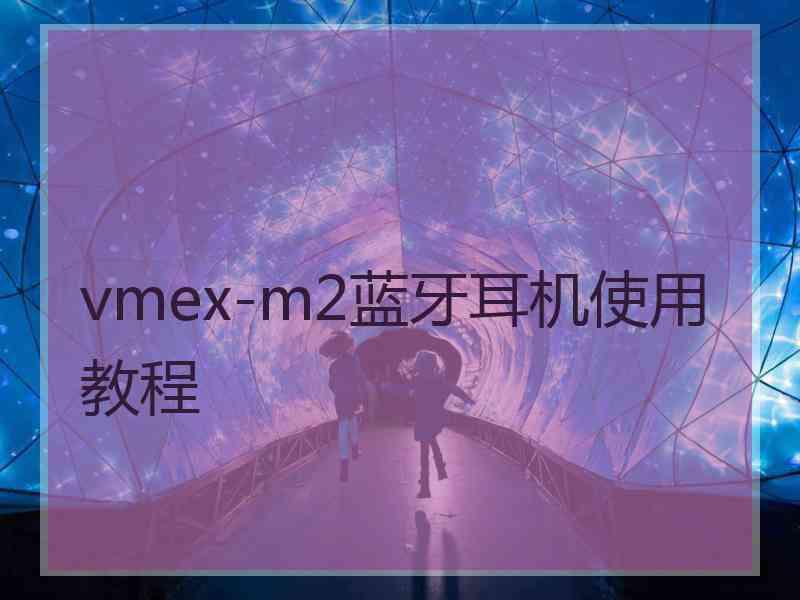 vmex-m2蓝牙耳机使用教程