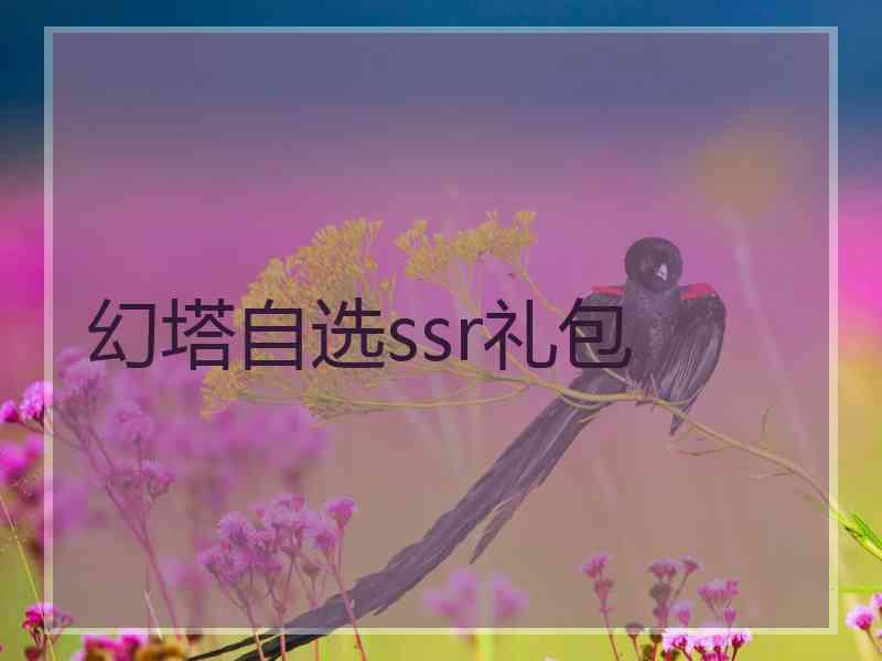 幻塔自选ssr礼包