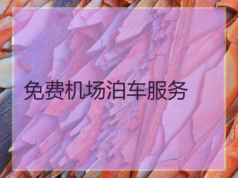 免费机场泊车服务