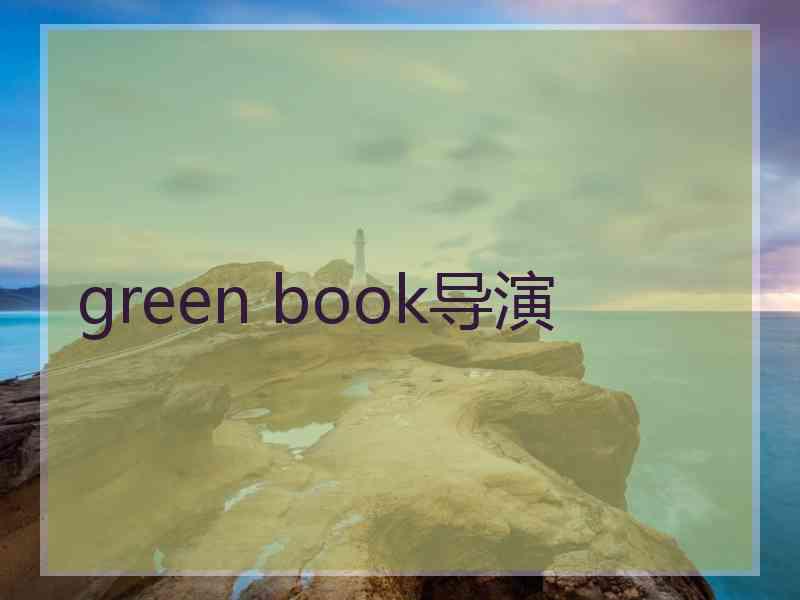 green book导演