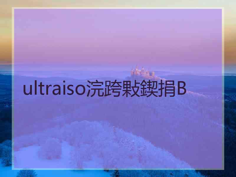 ultraiso浣跨敤鍥捐В