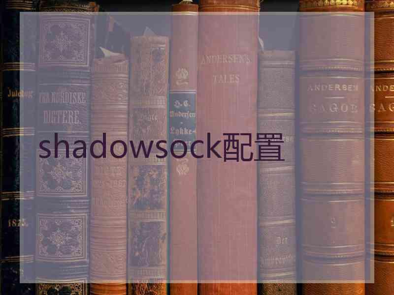 shadowsock配置