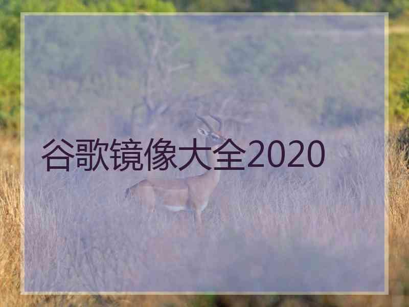 谷歌镜像大全2020