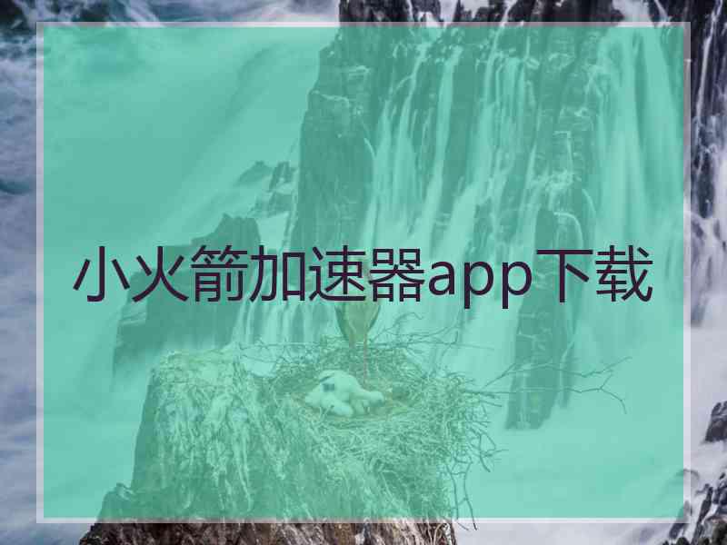 小火箭加速器app下载