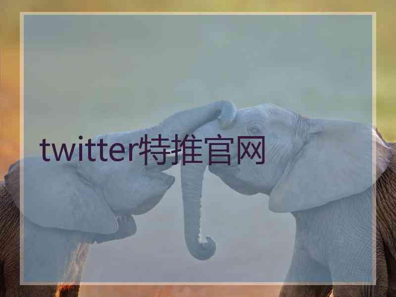 twitter特推官网