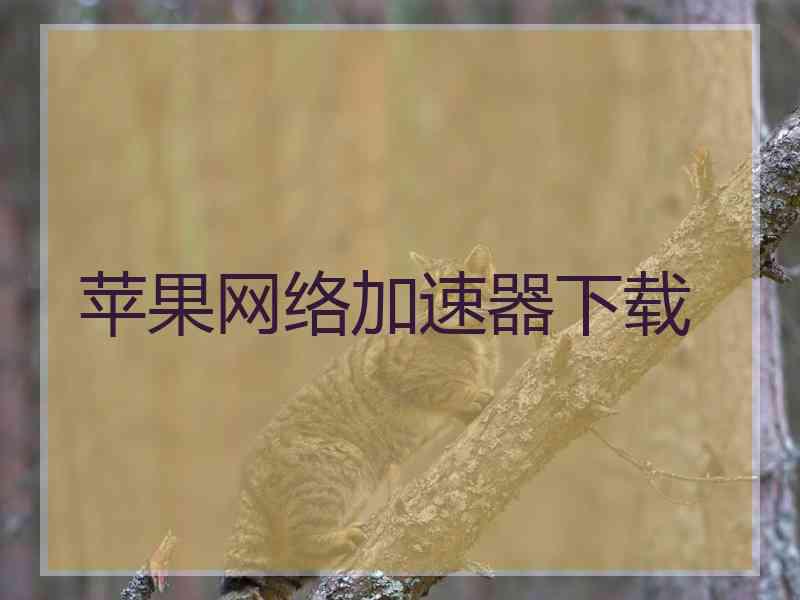 苹果网络加速器下载