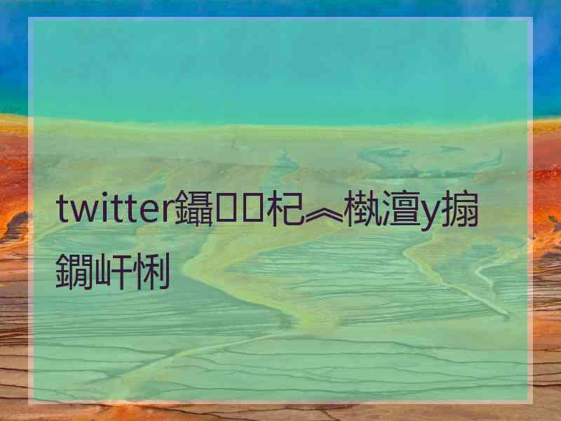 twitter鑷杞︽槸澶у搧鐗屽悧