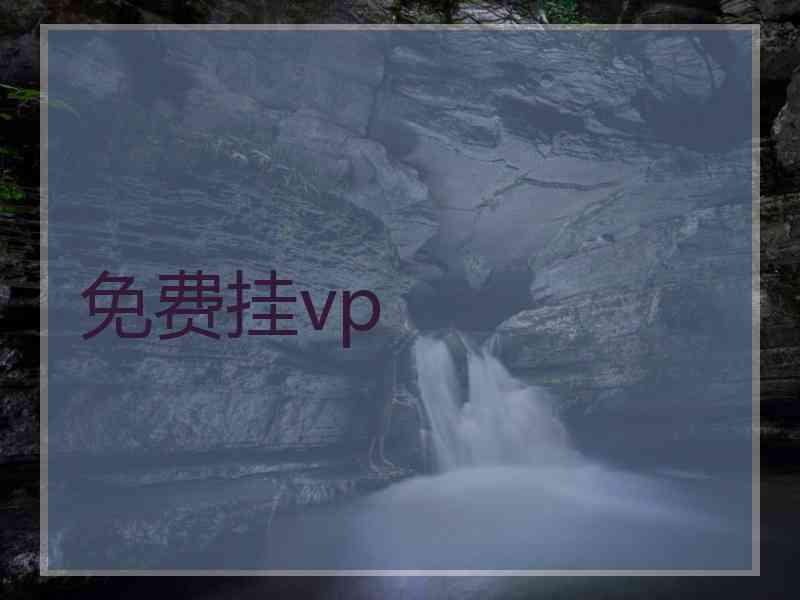 免费挂vp