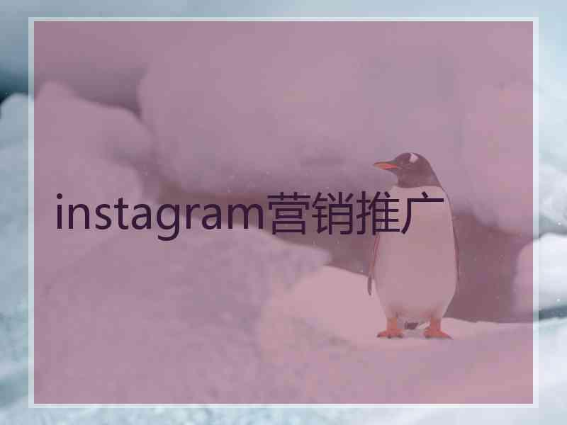 instagram营销推广