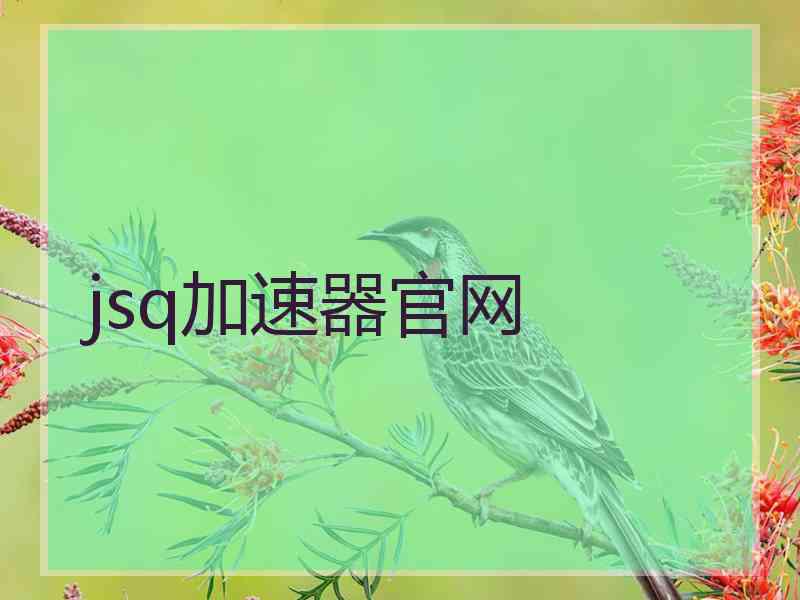 jsq加速器官网